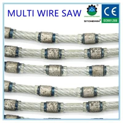 7.3mm Diamond Wire for Hard Granite Block Cutting