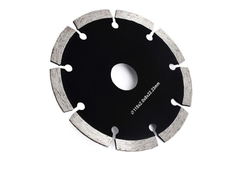 10inch/250mm Segmented Circular Dry Diamond Granite Cutting Disc for Concrete/Stone