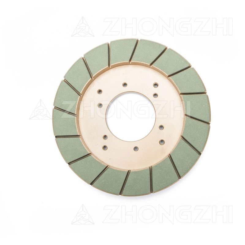 Good Effect Resin Diamond Dry Squaring Wheel for Ceramic Edges Chamfering