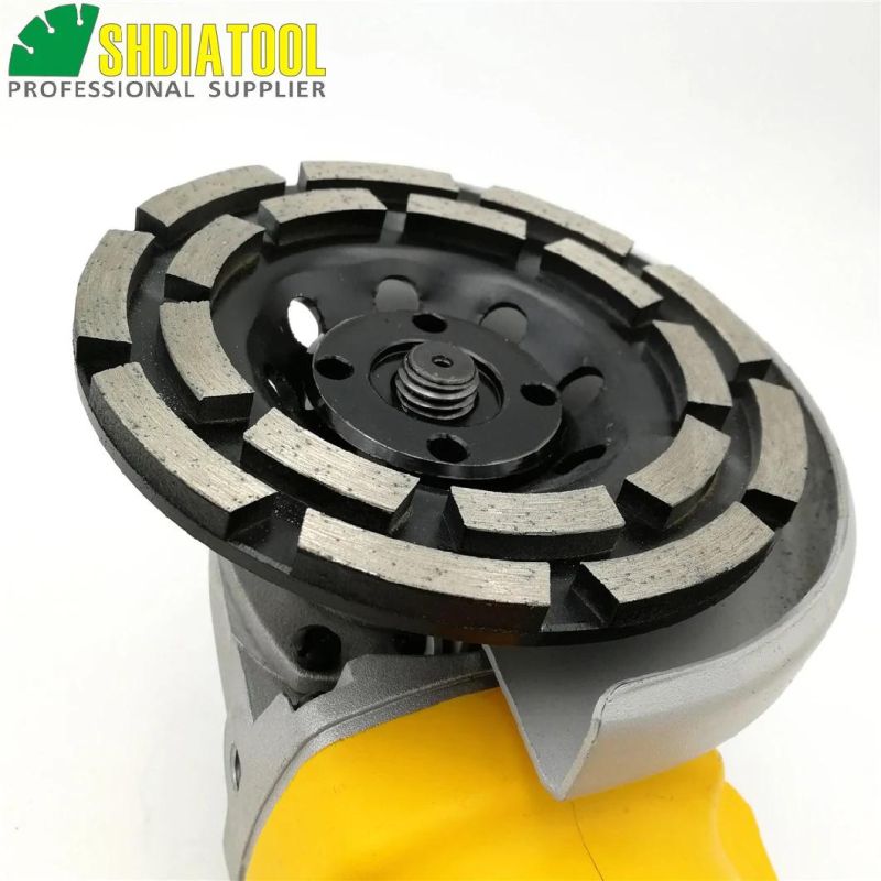 Double Row Sintered Diamond Grinding Cup Wheel Long Working Life