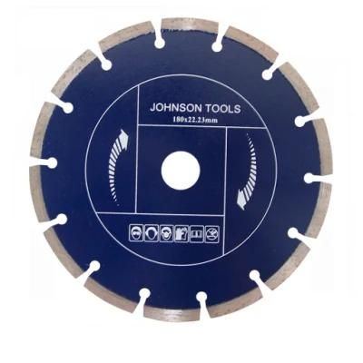 180mm Diamond Laser Welded Saw Blade for Fast Cutting Stone