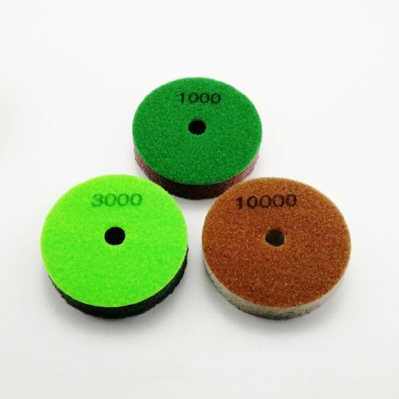 4" Thickened Sponge Diamond Polishing Pads