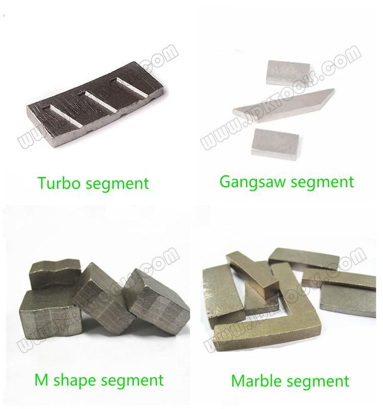 Jdk Good Quality Diamond Segments for America Bluestone and Sandstone