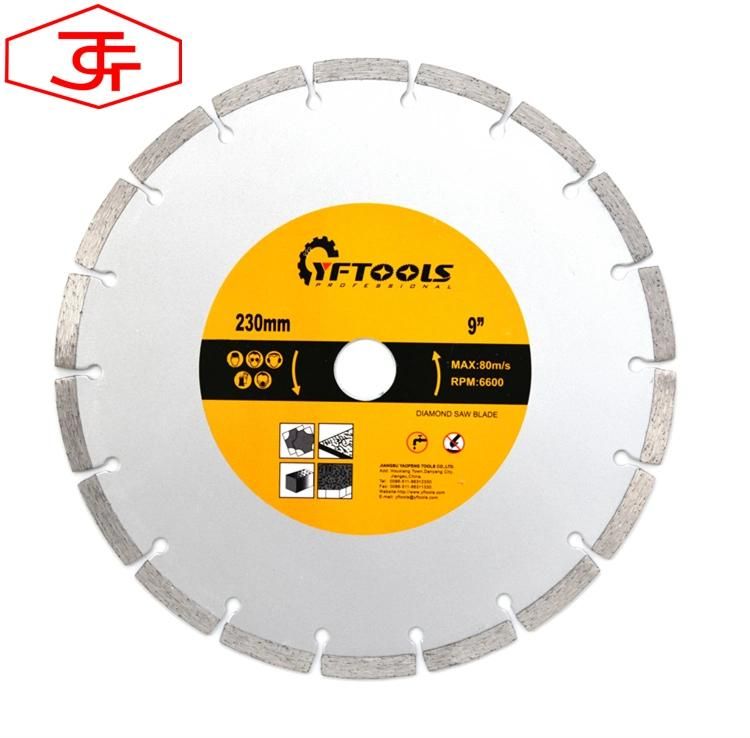 Circular Segmented Diamond Saw Blade for Stone