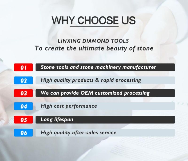 Armenia Diamond Saw Blade Segment for Blockchain for Dressing Stone