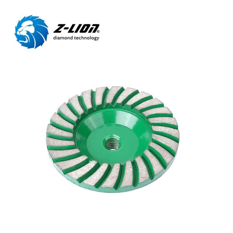 Diamond Abrasive Aluminum Base Turbo Cup Grinding Wheel for Stone