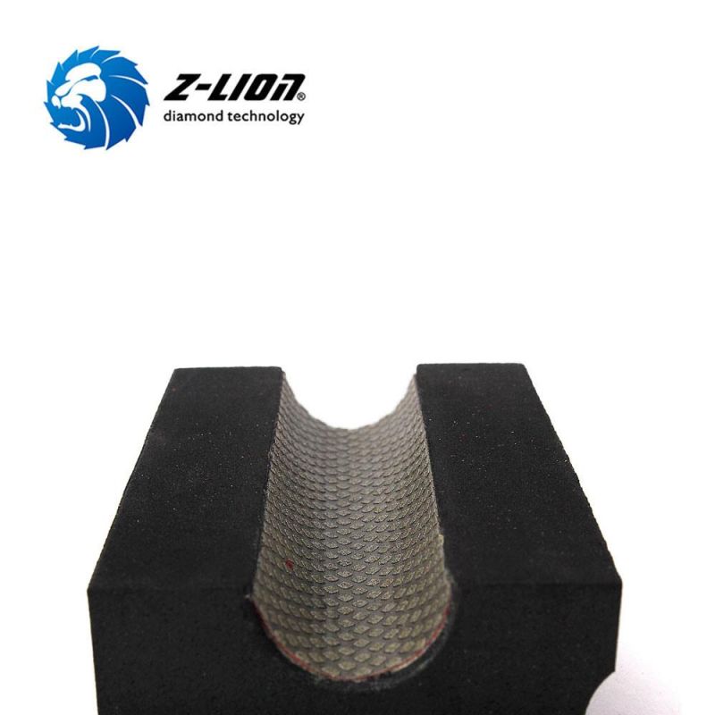 Zlion V20 Electroplated Hand Pad for Stone Glass Polishing