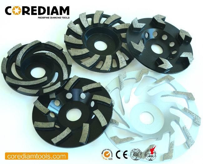 Diamond Grinding Cup Wheel with L Segment/Diamond Tool