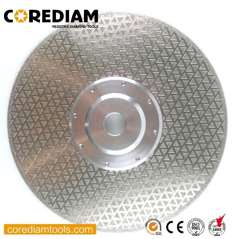 Electroplated Diamond Saw Blade with Double Side Coating/Diamond Tool