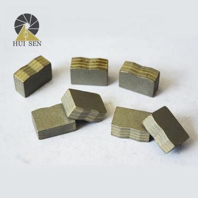 6.5mm Multi Blade Diamond Segment for Cutting Hard Granite Sandstone Marble