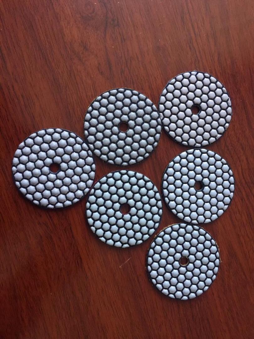 100mm Stone Marble Granite Concrete Dry Polishing Pad