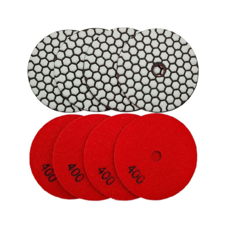 Dry Diamond Flexible Polishing Pads for Granite Marble Ceramic