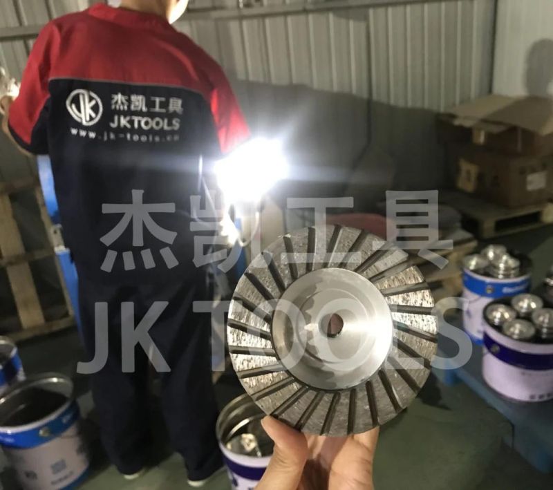 in Stock Cup Wheel / Diamond Wheel for Grinding Granite Stone with Hot Press 7mm Thickness