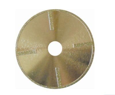 Continuous Rim Electroplated Diamond Saw Blade with Protection Segments (SED-DSB-CRE)