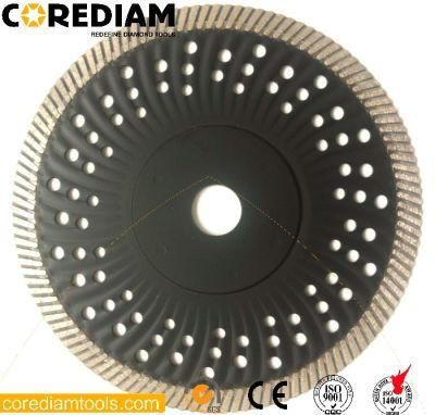 Sinter Hot-Pressed Turbo Dry Cuting Blade for Stone Materials/Diamond Tool/Cutting Disc