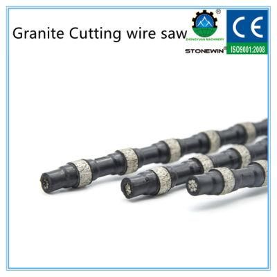 Stone Cutting Tools Diamond Wire Saw Rope for Granite Quarring