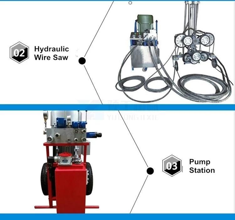 25kw Diamond Wire Saw Machine for Granite Stone