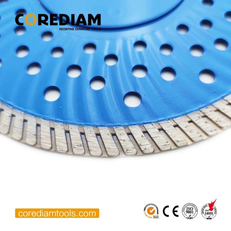 Sinter Hot-Pressed Continuous Rim Blade for Stone Cutting/Diamond Saw Blade