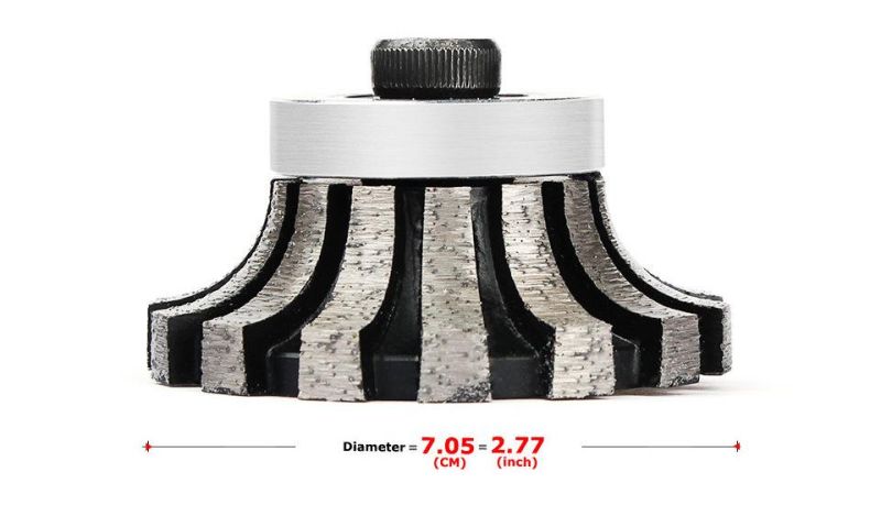 Zlion Diamond Tools Profile Wheel for Shaping Marble Granite Stone