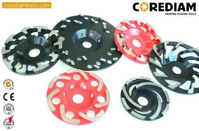 115mm Silver Brazed Diamond Grinding Wheel