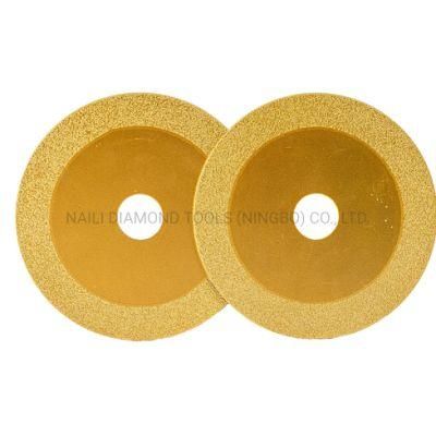 Qifeng Manufacturer Power Tools 100mm Brazed Diamond Saw Blade for Cutting Marble/Concrete/Quartz