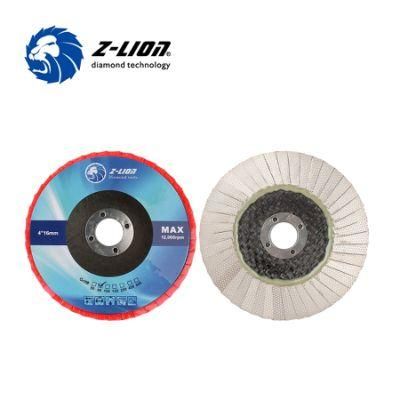 Z Lion Quality Diamond Abrasive Disc Flap Wheel for Angle Grinder