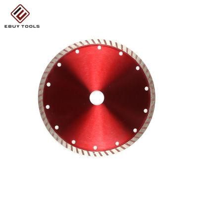 125mm Cold Pressed Turbo Diamond Saw Blade for Cutting Marble etc.