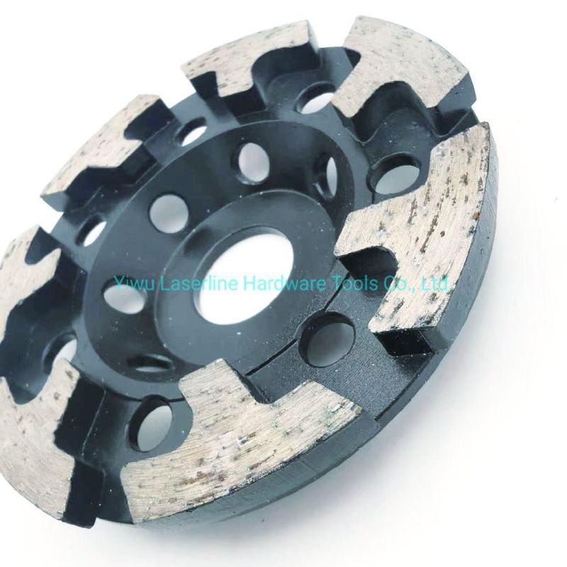 T-Type Diamond Cup Wheel for Concrete Stone Drinding