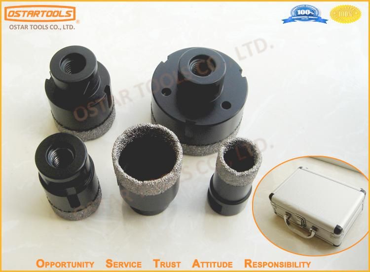 Hole Saw and Vacuum Brazed Diamond Core Drill Bits