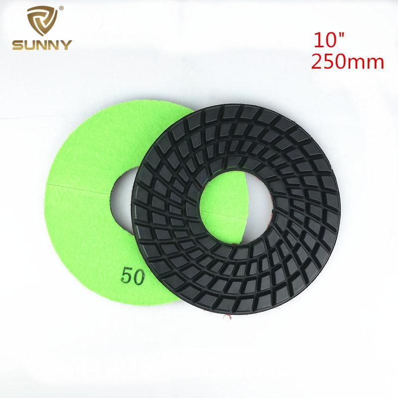 Wet Flexible Diamond Polishing Pad for Stone and Concrete