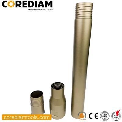 Wet Using Three-Piece Diamond Core Drill