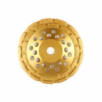 Diamond Double Row Grinding Cup Wheel Concrete Grinding Wheel