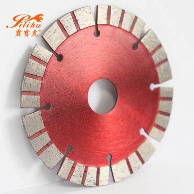 Segmented Hot Press Diamond Metal Cutting Saw Blade with Protective Teeth