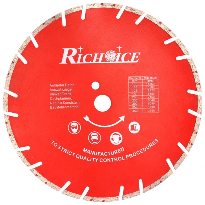 105X22.23X1.8X5 Diamond Saw Blade Cutting Tile, Granite, Ceramic, Marble