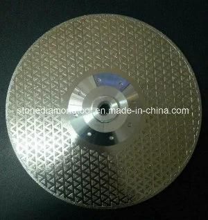 5 Inch Porcelain Diamond Electroplated Saw Blade with Flange