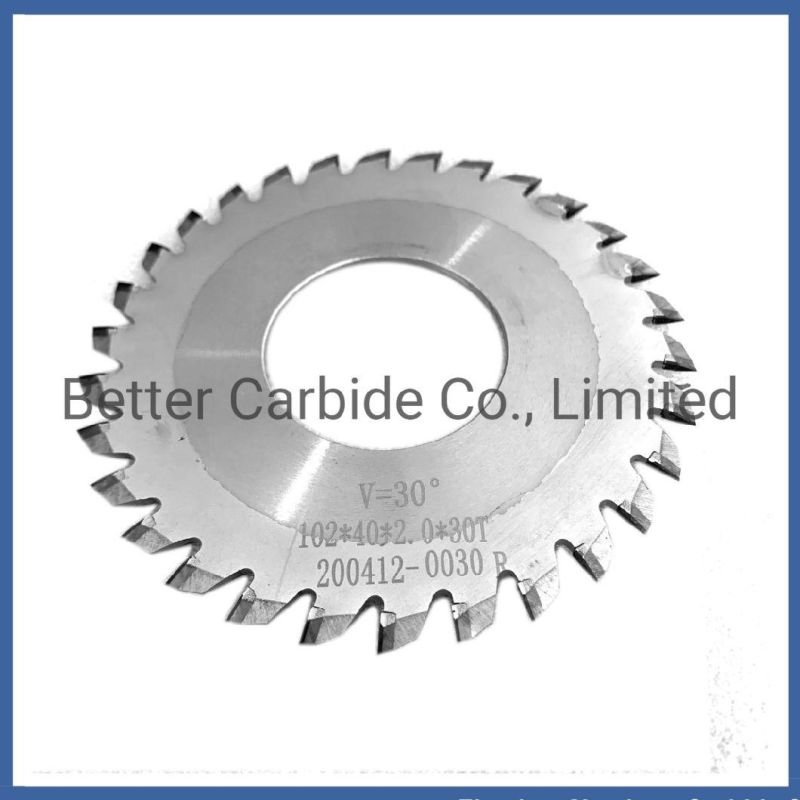 PCB V Scoring Saw Blade - Cemented Carbide Blade for PCB V Scoring