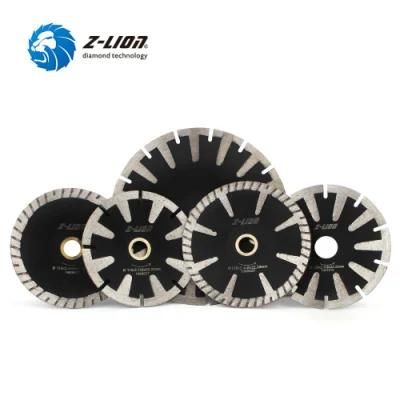 Concrete Granite Marble Stone Cutting Disc Diamond Concave Saw Blade for Angle Grinder