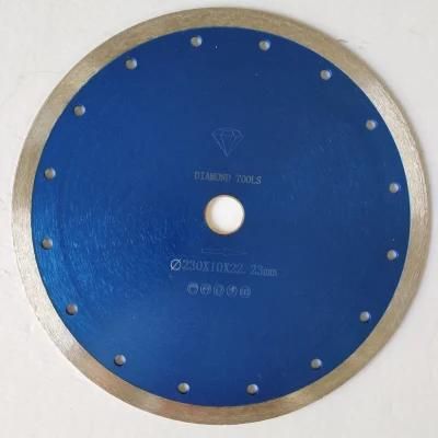 230mm Sintered Hot Pressed Saw Blades for Cutting Tile Ceramics