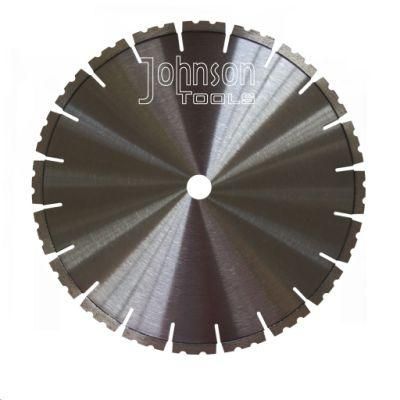 300mm Diamond Saw Blade for Cutting Stone and Concrete with Double U Type