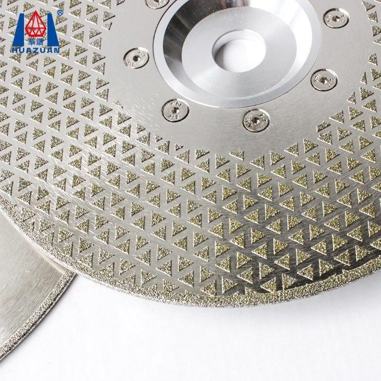 Marble Cutting Continuous Rim Saw Blade Electroplate Diamond Disc