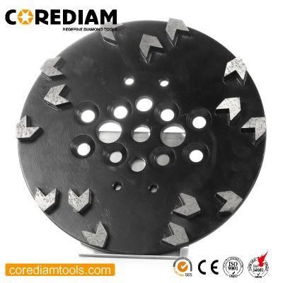 250mm Diamond Grinding Disc with Arrow Segment/Diamond Tool/Grinding Wheel