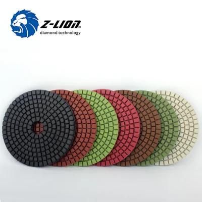 4&quot; Resin Diamond Polishing Pads Stone Tools Wet Use for Granite Marble