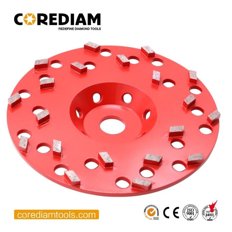 250mm Diamond Grinding Disc for Concrete Grinding/Diamond Cup Wheel