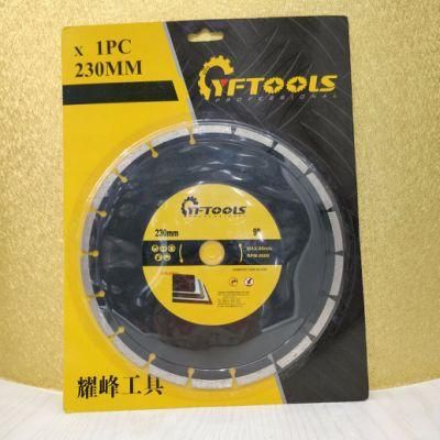 Hot-Press Big 9&quot; Diamond Circular Saw Blade for Dry Cutting