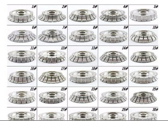 Vacuum Brazed Diamond Profiling Wheels