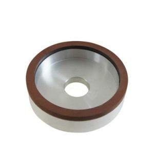 China Supplier 6A2 Resin CBN Bolw Shape 100mm Diamond Abrasive Wheel for Edge Cutting Tungsten