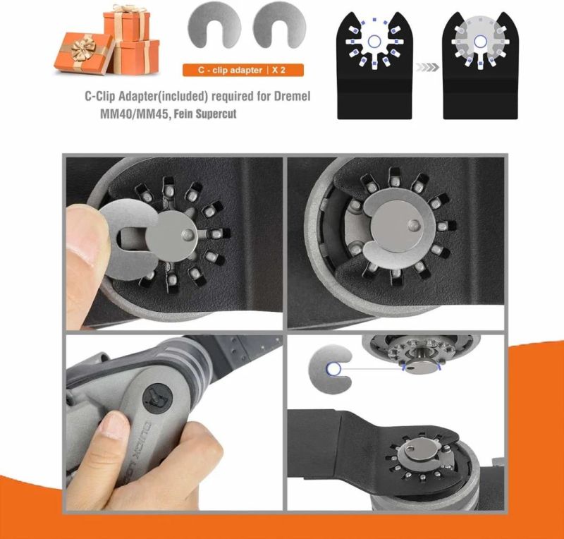 Diamond Grit Swing Blades Oscillating Multi Tool Diamond Blades