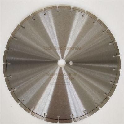 450mm Laser Welded Diamond Saw Blades Cured Concrete Cutting Tools