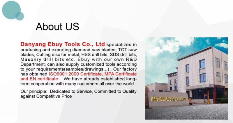 Dry Cutting Diamond Saw Blade Circular Saw Blade for Cutting Stone, Granite, Ceramics.