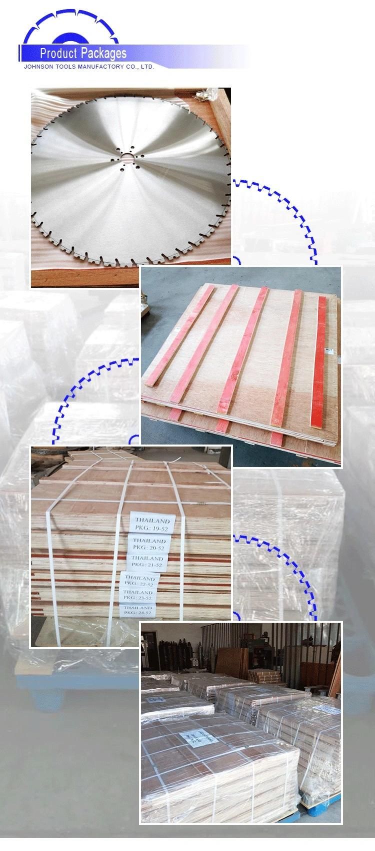 Od600mm Diamond Saw Blade for Cutting Prestressed Concrete